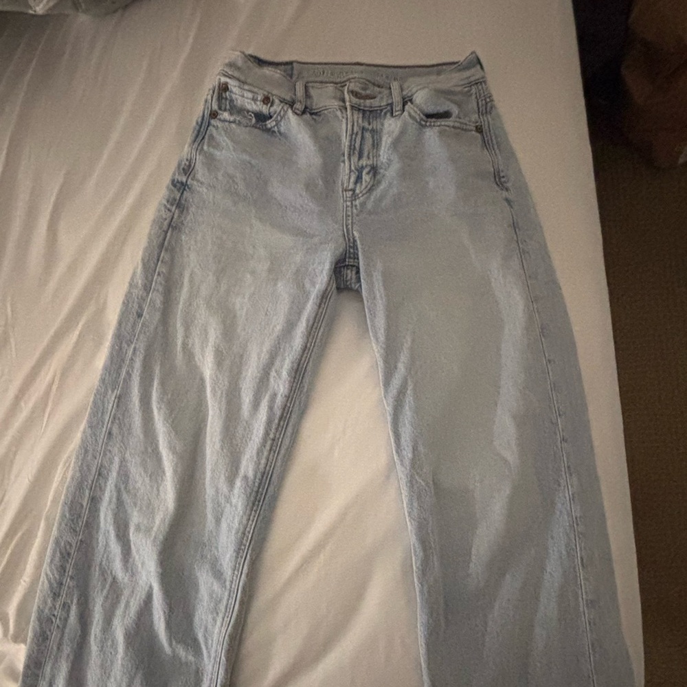 American Eagle Outfitters Light Wash Flare Jeans